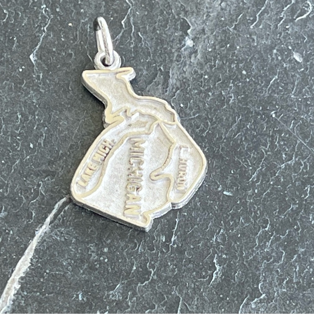 Michigan State Sterling Silver 925 Pendant